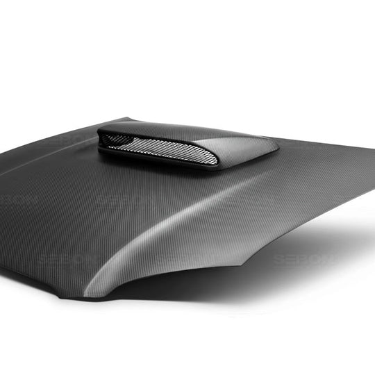 Seibon Dry Carbon Fiber Hood - 2004-2005 Subaru WRX / STI