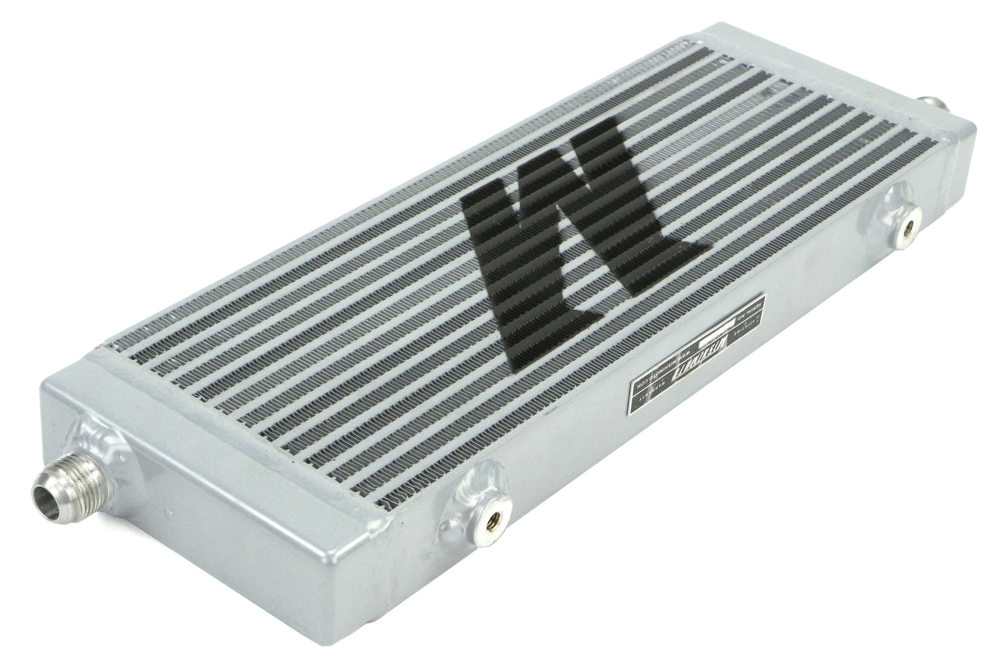 Mishimoto Thermostatic Oil Cooler Kit Silver - 2016-2017 Ford Focus RS