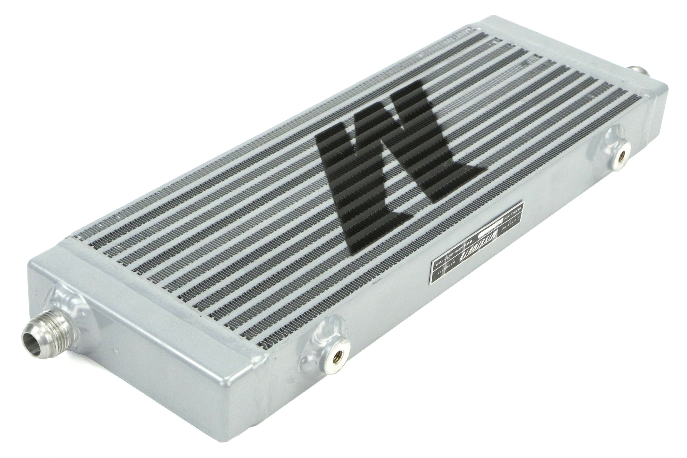 Mishimoto Thermostatic Oil Cooler Kit Silver - 2016-2017 Ford Focus RS