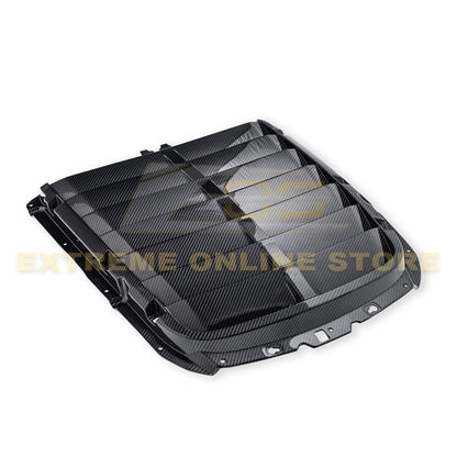 2020-23 Ford Mustang GT500 DRY CARBON FIBER Front Hood Vent
