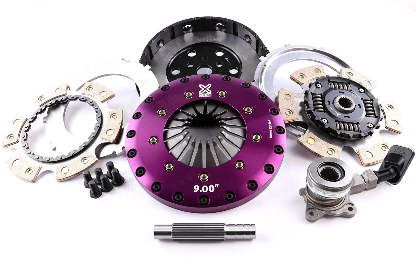XClutch 9 Inch Twin Sprung Ceramic Clutch Kit - 2013-2018 Ford Focus ST
