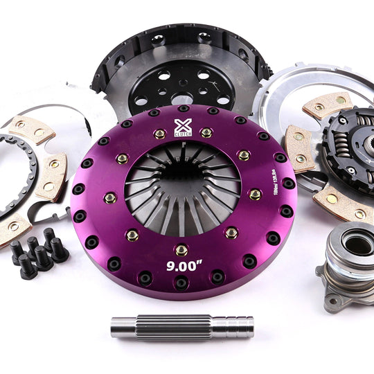XClutch 9 Inch Twin Sprung Ceramic Clutch Kit - 2013-2018 Ford Focus ST