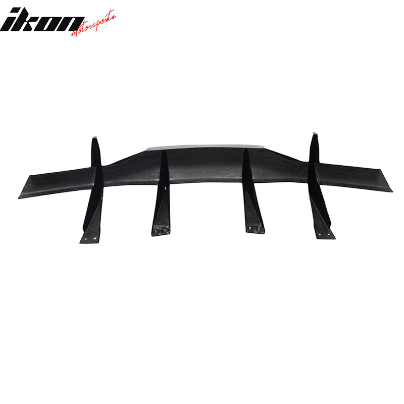 2020-2024 Chevy Corvette C8 Gloss Rear Bumper Diffuser Carbon Fiber