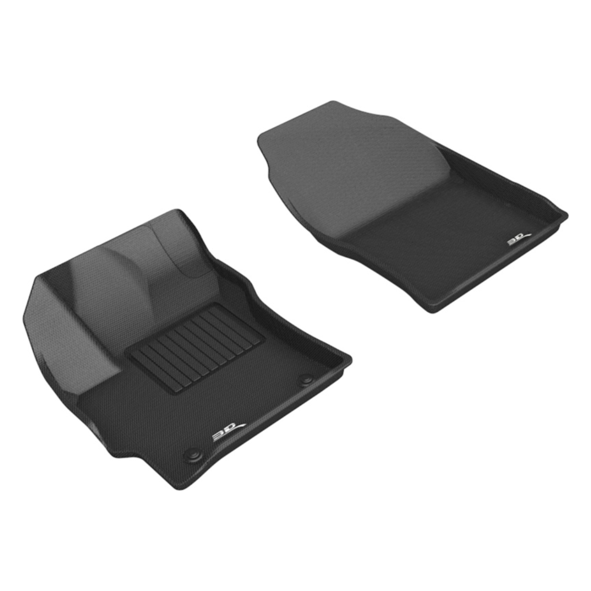 3D MAXpider GR Corolla 1st Row Floormats - Black