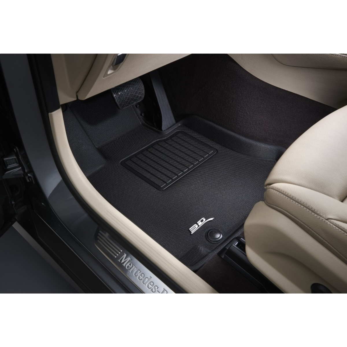3D MAXpider GR Corolla 1st Row Floormats - Black