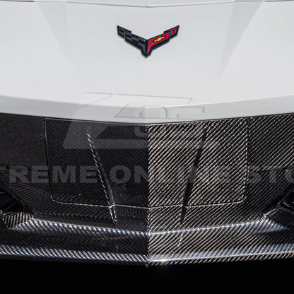 Chevrolet Corvette C8 DRY CARBON FIBER Fascia Panel Grille Cover