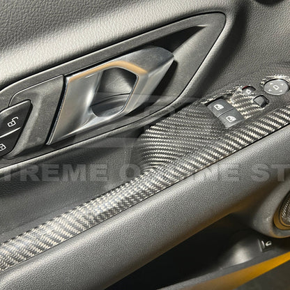 2020-Up Toyota Supra Carbon Fiber Side Door Panel Cover