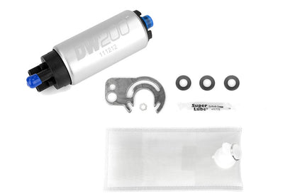 DeatschWerks DW200 Series Fuel Pump w/ Install Kit - 1990-1993 Mazda MX-5 Miata