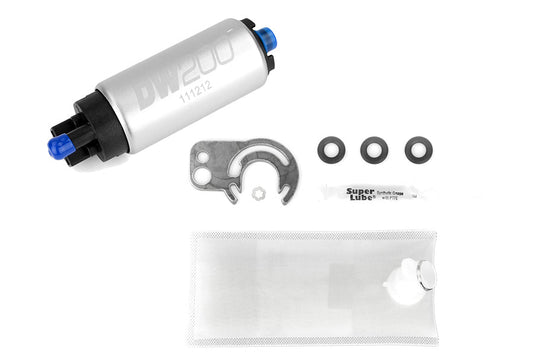 DeatschWerks DW200 Series Fuel Pump w/ Install Kit - 1990-1993 Mazda MX-5 Miata