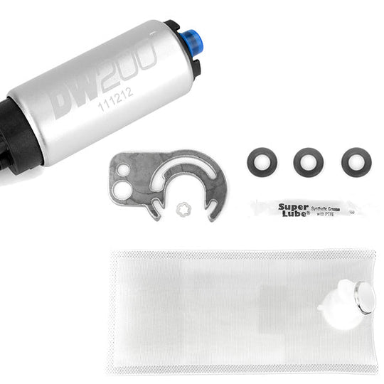 DeatschWerks DW200 Series Fuel Pump w/ Install Kit - 1990-1993 Mazda MX-5 Miata