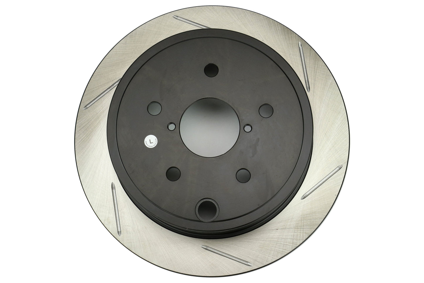 Stoptech Sport Slotted Rear Rotors Pair - 2015-2021 Subaru WRX