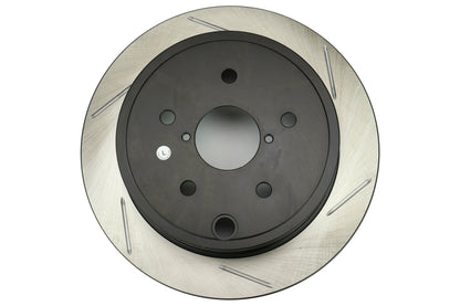 Stoptech Sport Slotted Rear Rotors Pair - 2015-2021 Subaru WRX
