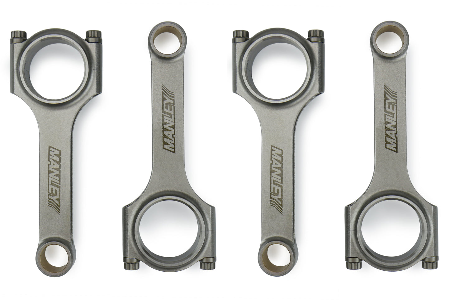 Manley Economical H Beam Steel Connecting Rods - Mitsubishi 4G63 Models (inc. 2003-2006 Evo 8/9 / 1990-1999 Eclipse Turbo)