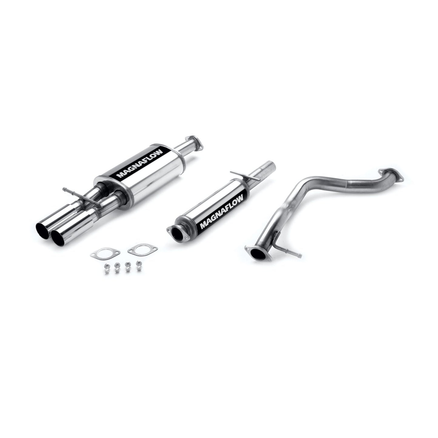 MagnaFlow Touring Series Cat Back Exhaust System - 1999-2005 Volkswagen GTI (Mk4) / 2002-2004 Beetle