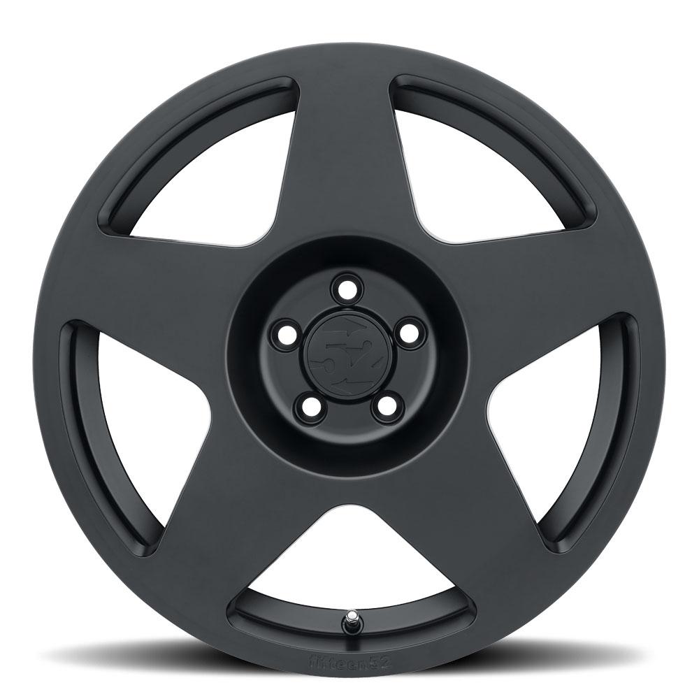 fifteen52 Tarmac Asphalt Black 18x8.5 +30 5x114.3 (Single Wheel)  - 2015-2024 Subaru WRX / 2015-2021 STI / 2019-2024 Forester