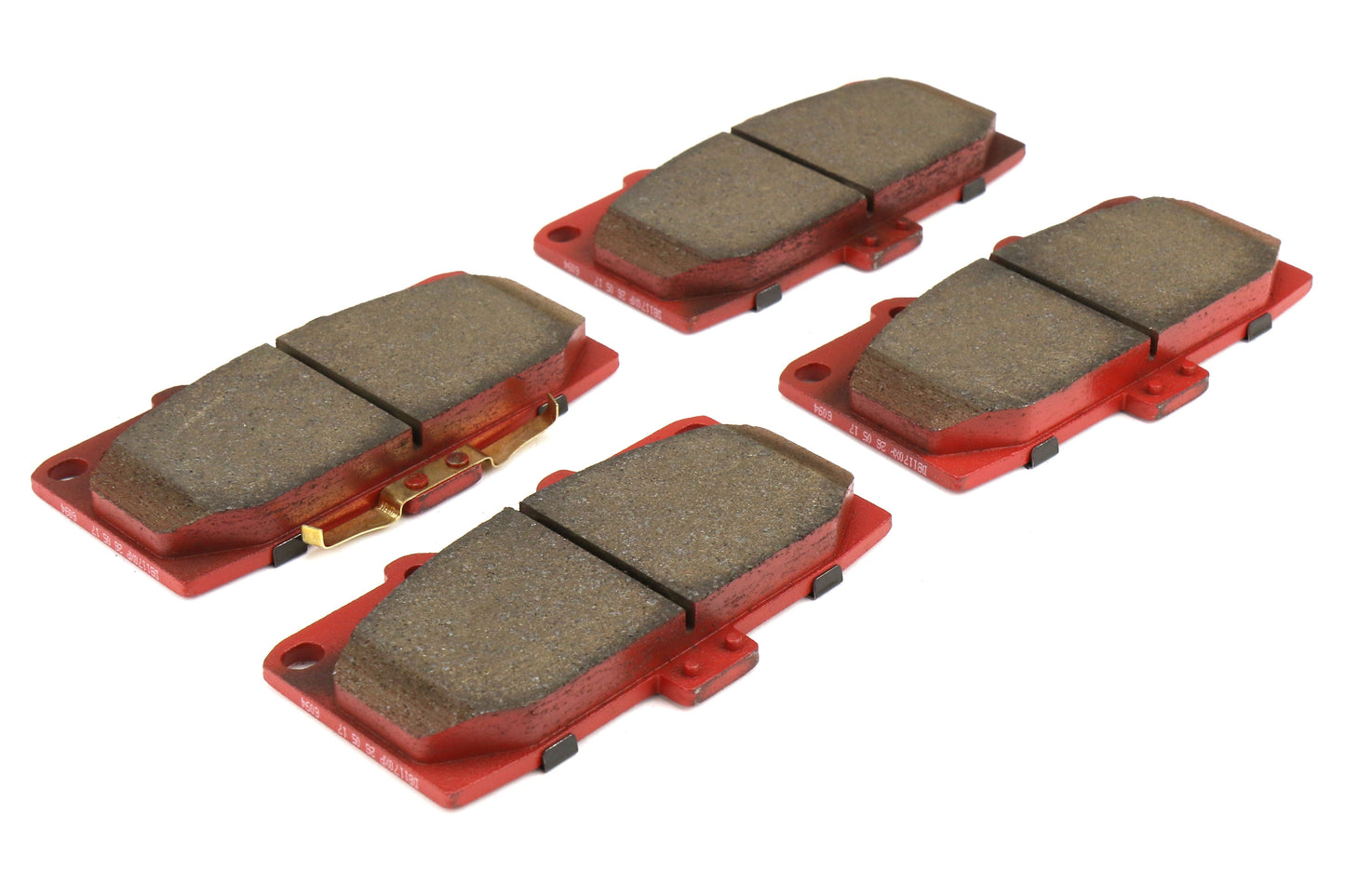 DBA XP650 Track Performance Front Brake Pads - 2006-2007 Subaru WRX