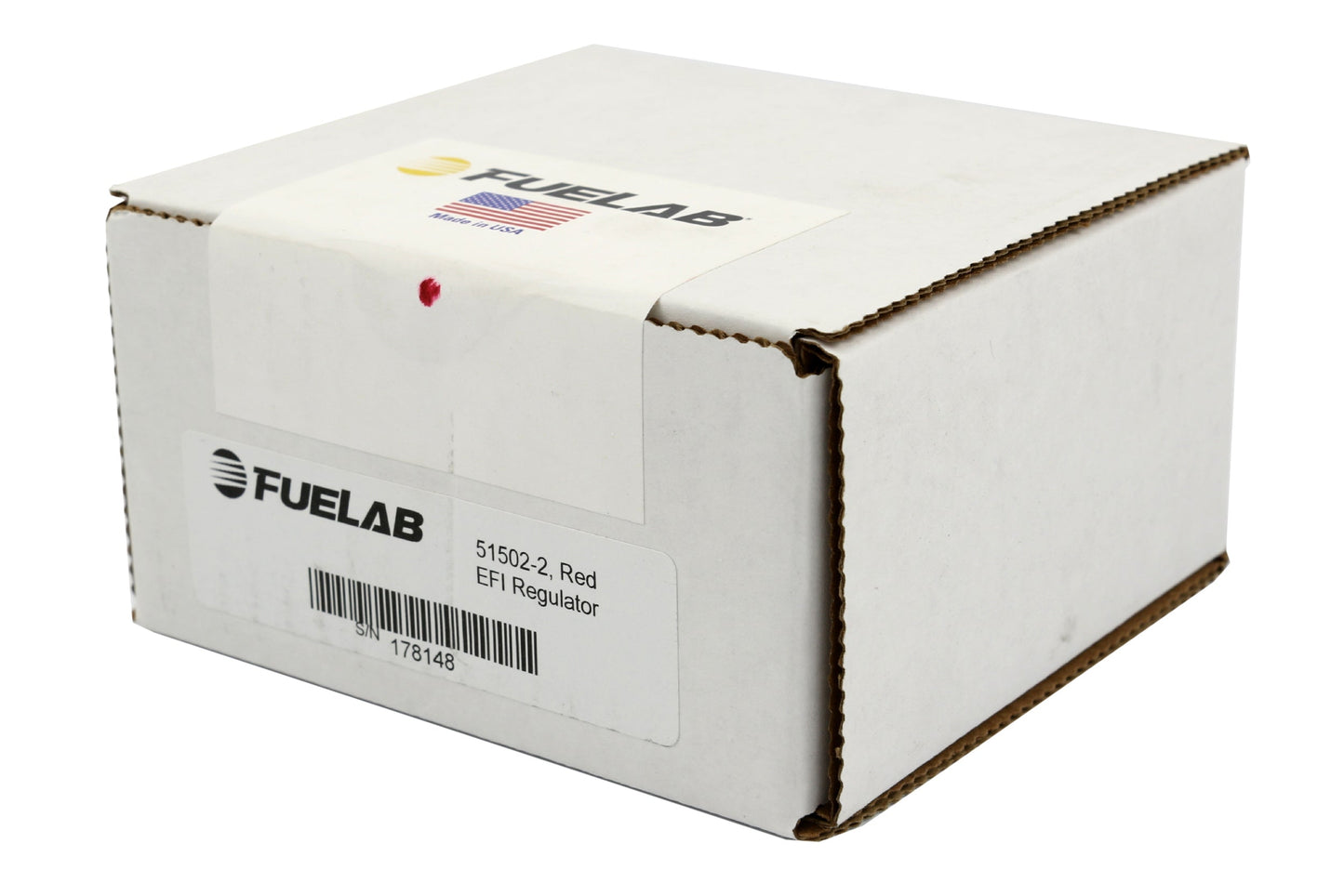 Fuelab 515 Series Adjustable Fuel Pressure Regulator -6ORB Red  - Universal
