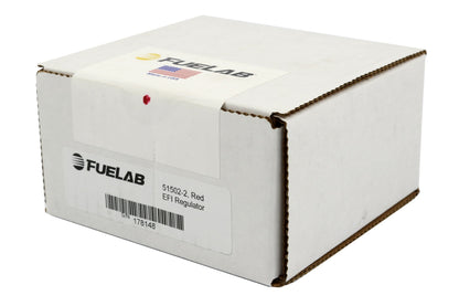 Fuelab 515 Series Adjustable Fuel Pressure Regulator -6ORB Red  - Universal