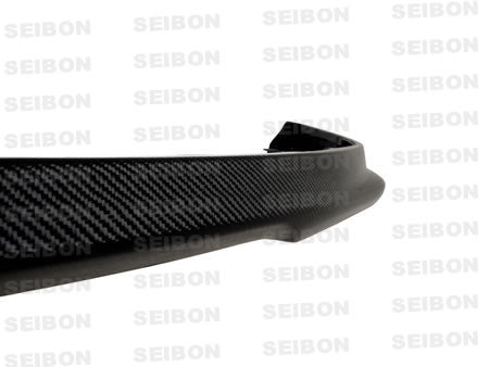 Seibon Carbon Fiber DL Style Front Lip - 2003-2005 Mitsubishi Evo 8