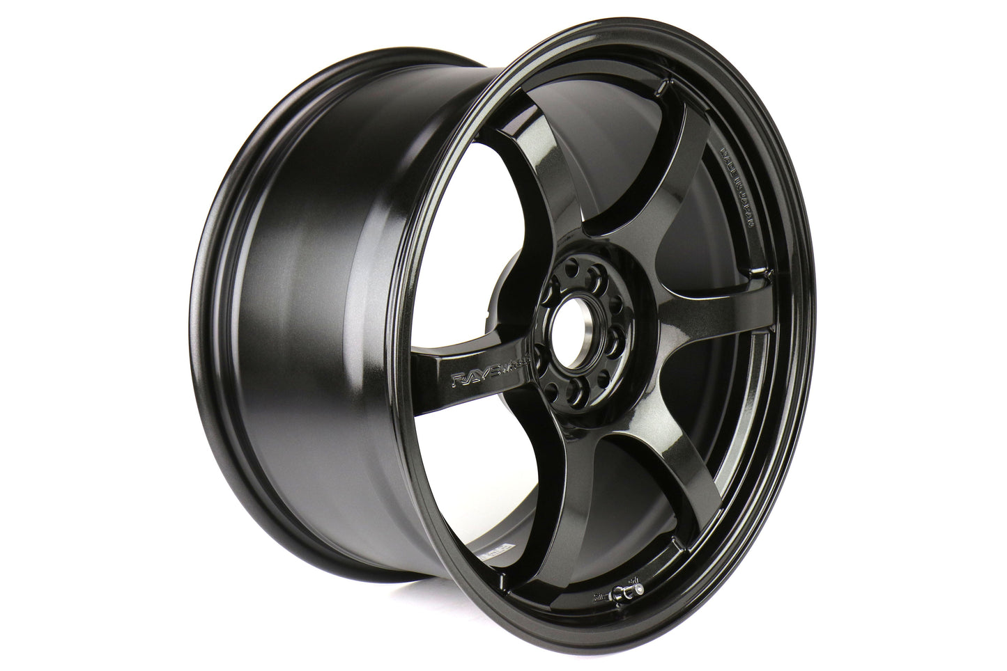 Rays Gram Lights 57DR Glass Black 18x9.5 +38mm 5x100 (Single Wheel) - 2013-2024 Subaru BRZ / Scion FR-S / Toyota GR86 / 2014-2018 Subaru Forester