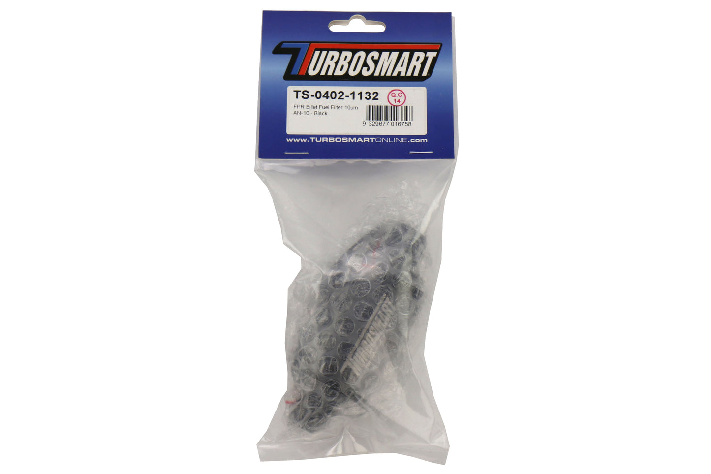 Turbosmart FPR 10um Billet Fuel Filter (10AN / Black) - Universal