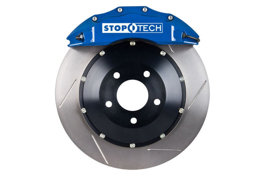Stoptech ST-60 Big Brake Kit Front 355mm Blue Slotted Rotors - 2003-2006 Mitsubishi Evo 8/9