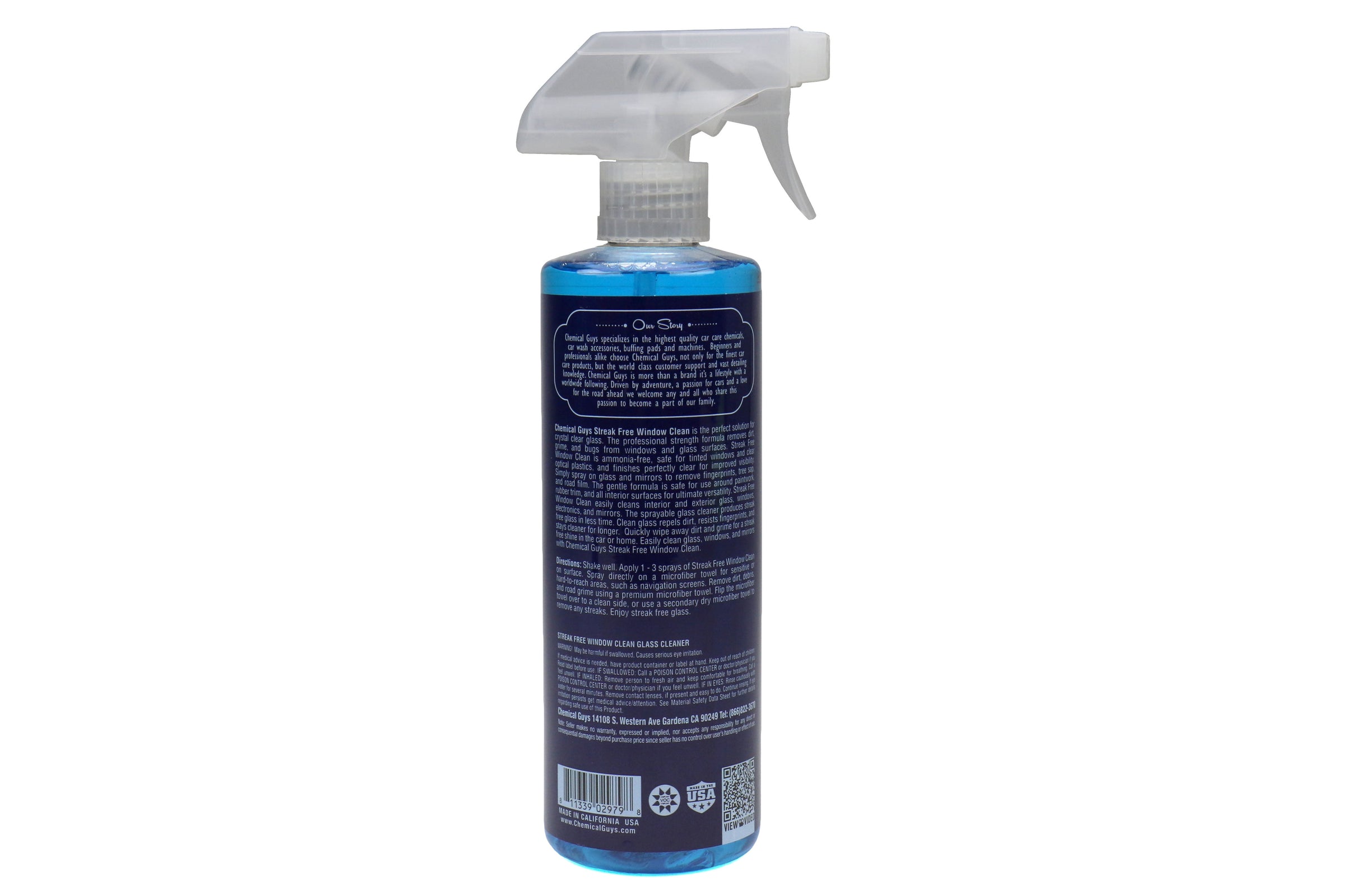 Chemical Guys Streak Free Window Clean (16 Fl. Oz.) - Universal