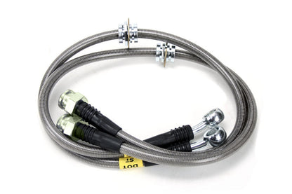 Stoptech Stainless Steel Brake Lines Rear - 2002-2007 Subaru WRX