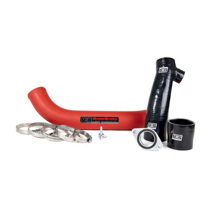 Grimmspeed Top Mount Intercooler Charge Pipe Kit Red - 2015-2021 Subaru WRX