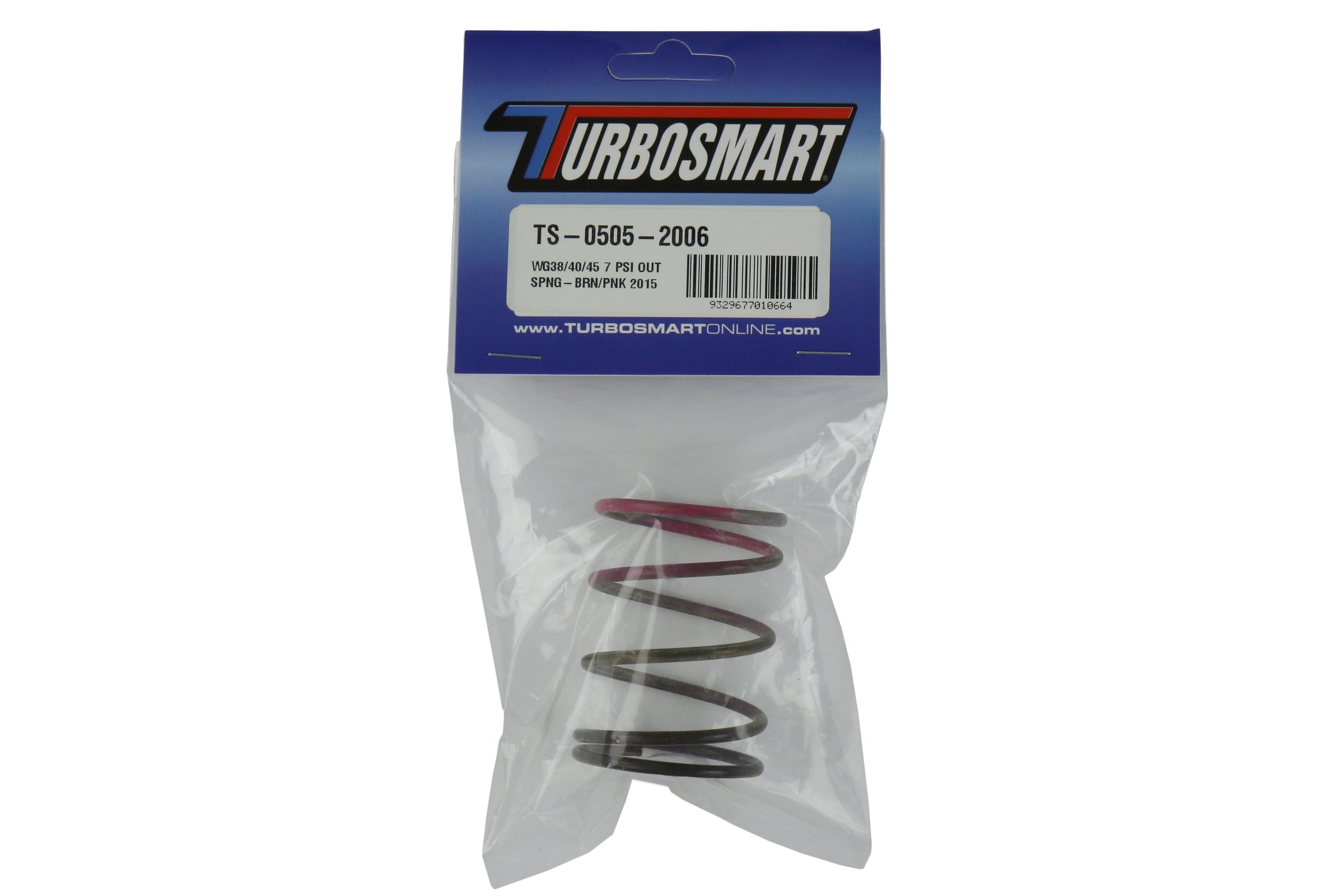 Turbosmart WG38/40/45 7PSI Outer Spring Brown/Pink 7psi