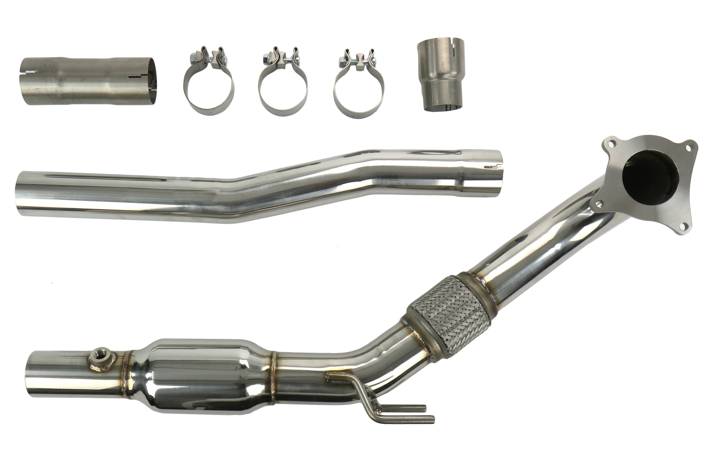 Invidia Catted 3in Downpipe - Volkswagen Golf Models (inc. 2007-2012 GTI(MK6) /  2005-2006 1.8T)