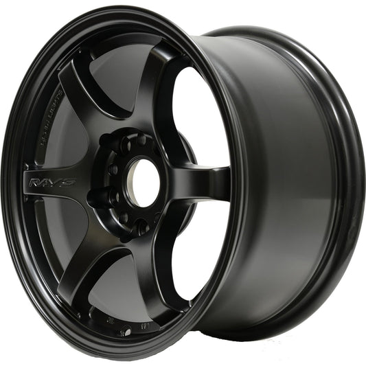 Gram Lights 57DR Semi Gloss Black 18x9.5 +38mm 5x100 (Single Wheel) - 2013-2024 Subaru BRZ / Scion FR-S / Toyota GR86 / 2014-2018 Subaru Forester