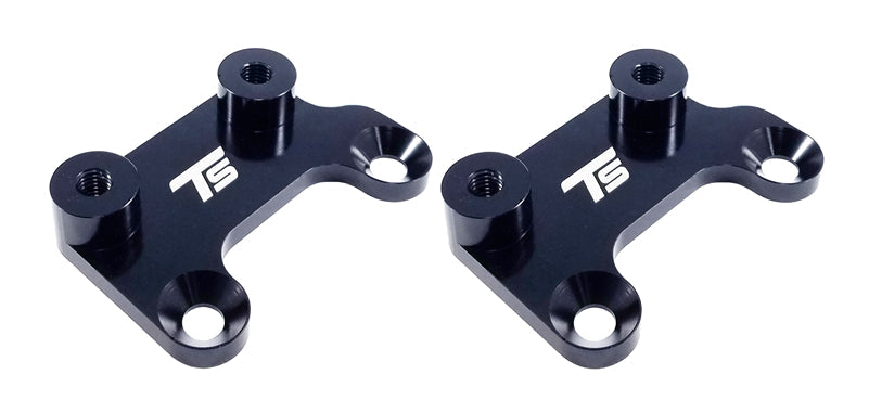 Torque Solution 2.5i Fuel Rail Adapters - 2002-2014 Subaru WRX / 2004-2021 STI