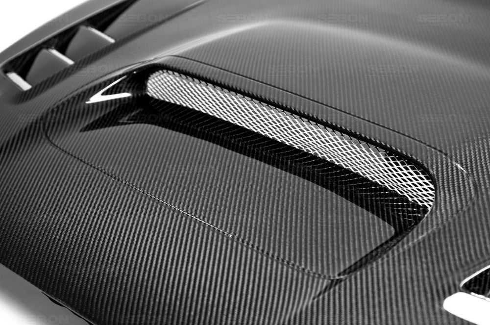 Seibon Carbon Fiber CW Style Hood - 2015-2024 Subaru WRX/STI