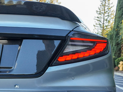 OLM Phantom-Spec LED Taillights (Clear Lens / White Optic) - 2022-2025 Subaru WRX