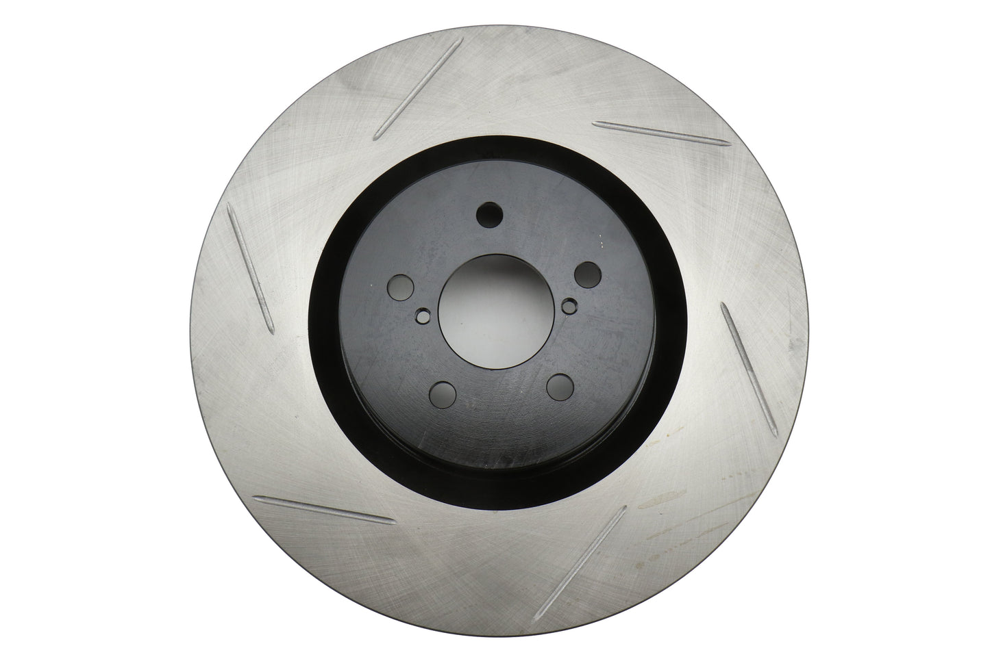 Stoptech Slotted Front Right Rotor Single - 2004 Subaru STI