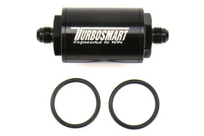 Turbosmart FPR Billet Fuel Filter 10um -6AN Black