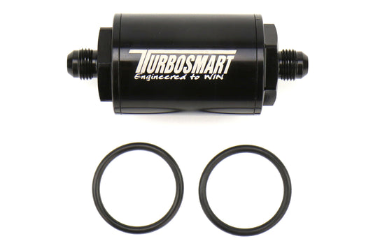 Turbosmart FPR Billet Fuel Filter 10um -6AN Black