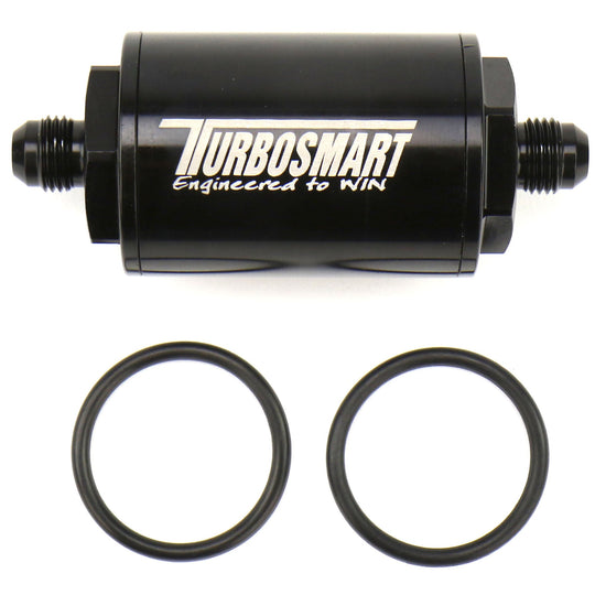 Turbosmart FPR Billet Fuel Filter 10um -6AN Black