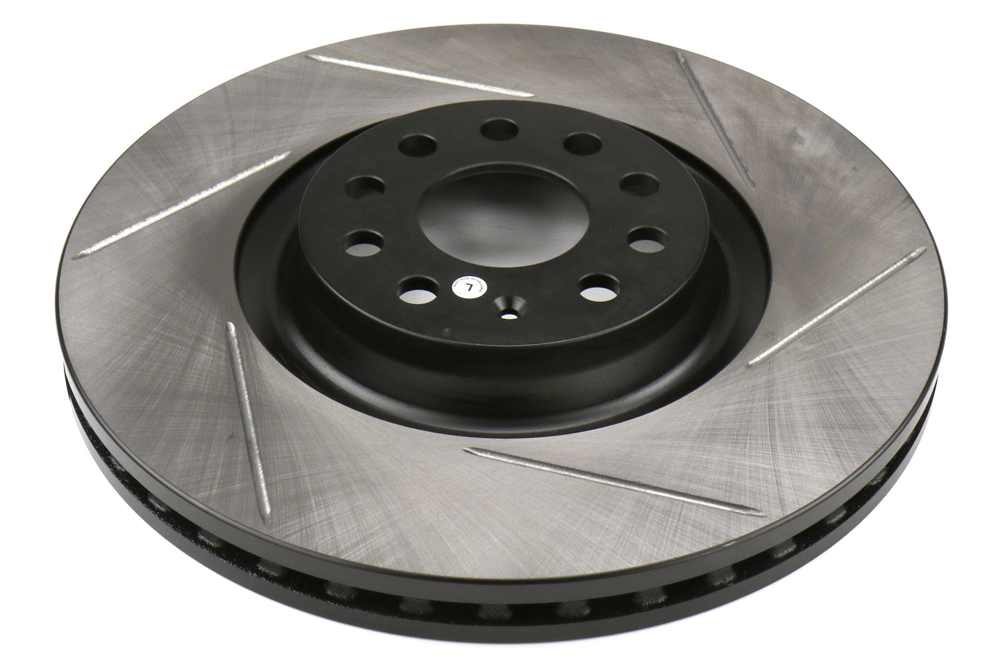 Stoptech Slotted Rear Left Rotor Single - Volkswagen Models (inc. 2015-2019 GTI PP / 2016-2019 Golf R)