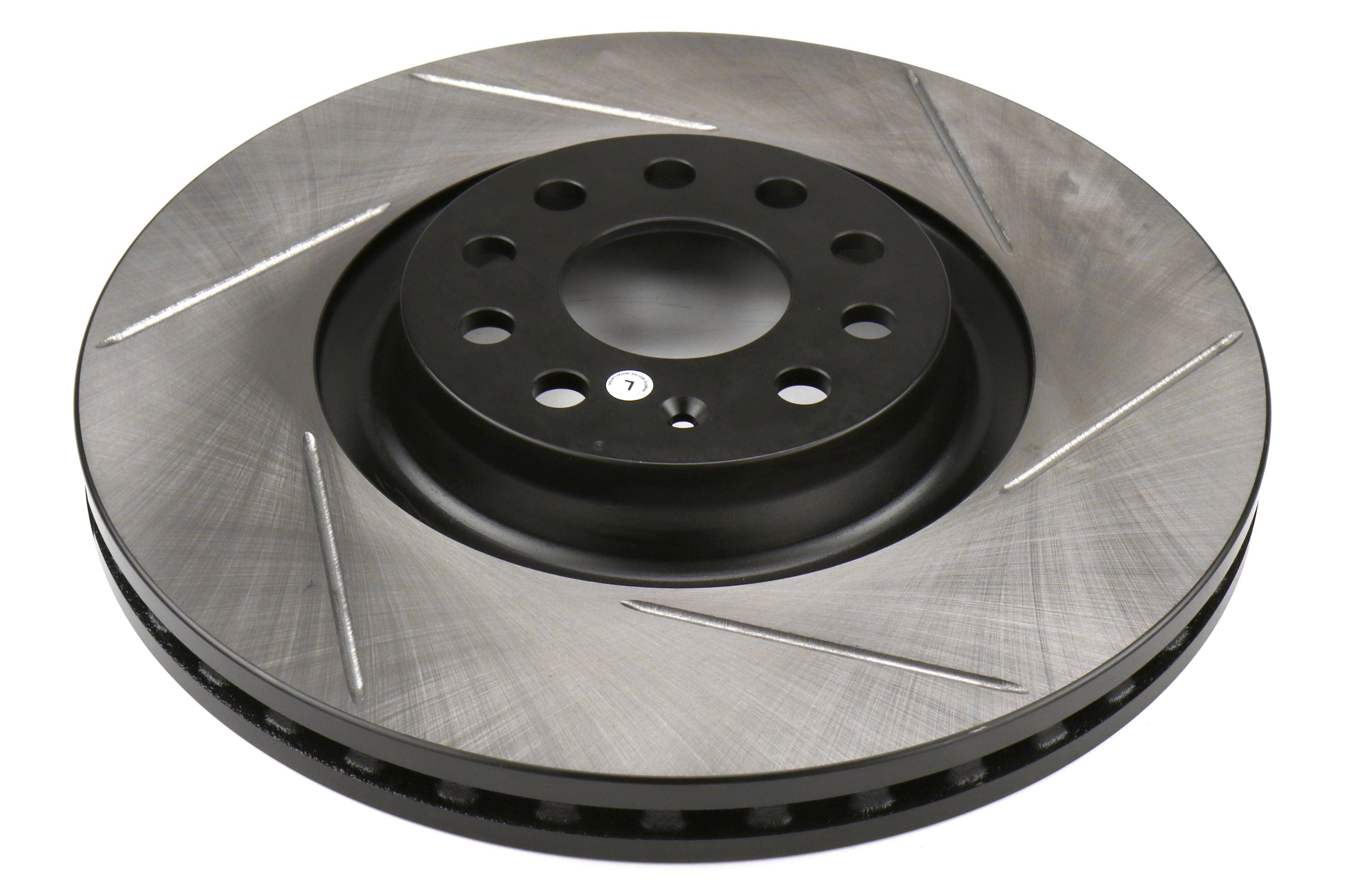 Stoptech Slotted Rear Left Rotor Single - Volkswagen Models (inc. 2015-2019 GTI PP / 2016-2019 Golf R)