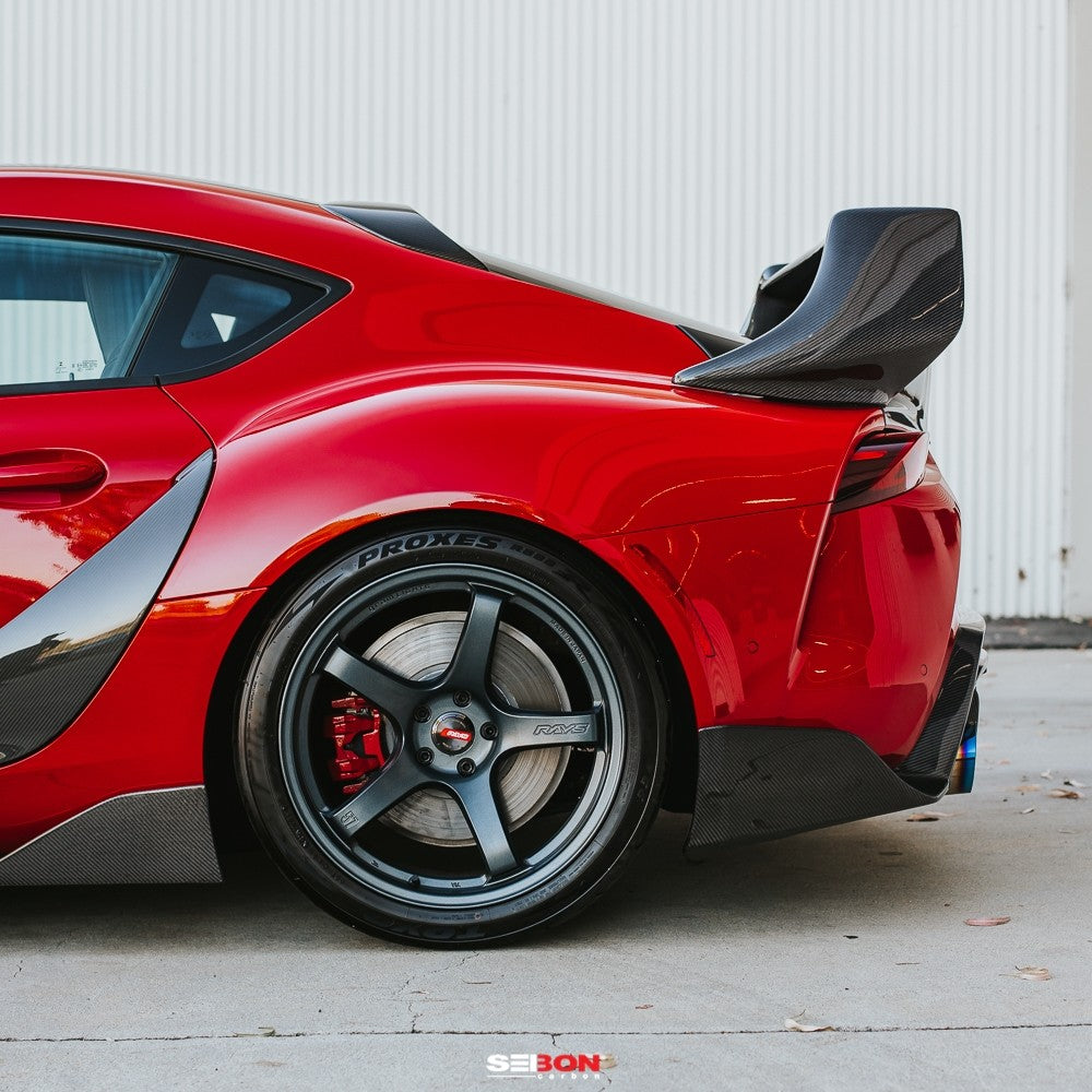 Seibon TD-Style Carbon Fiber Spoiler - 2020-2024 Toyota Supra