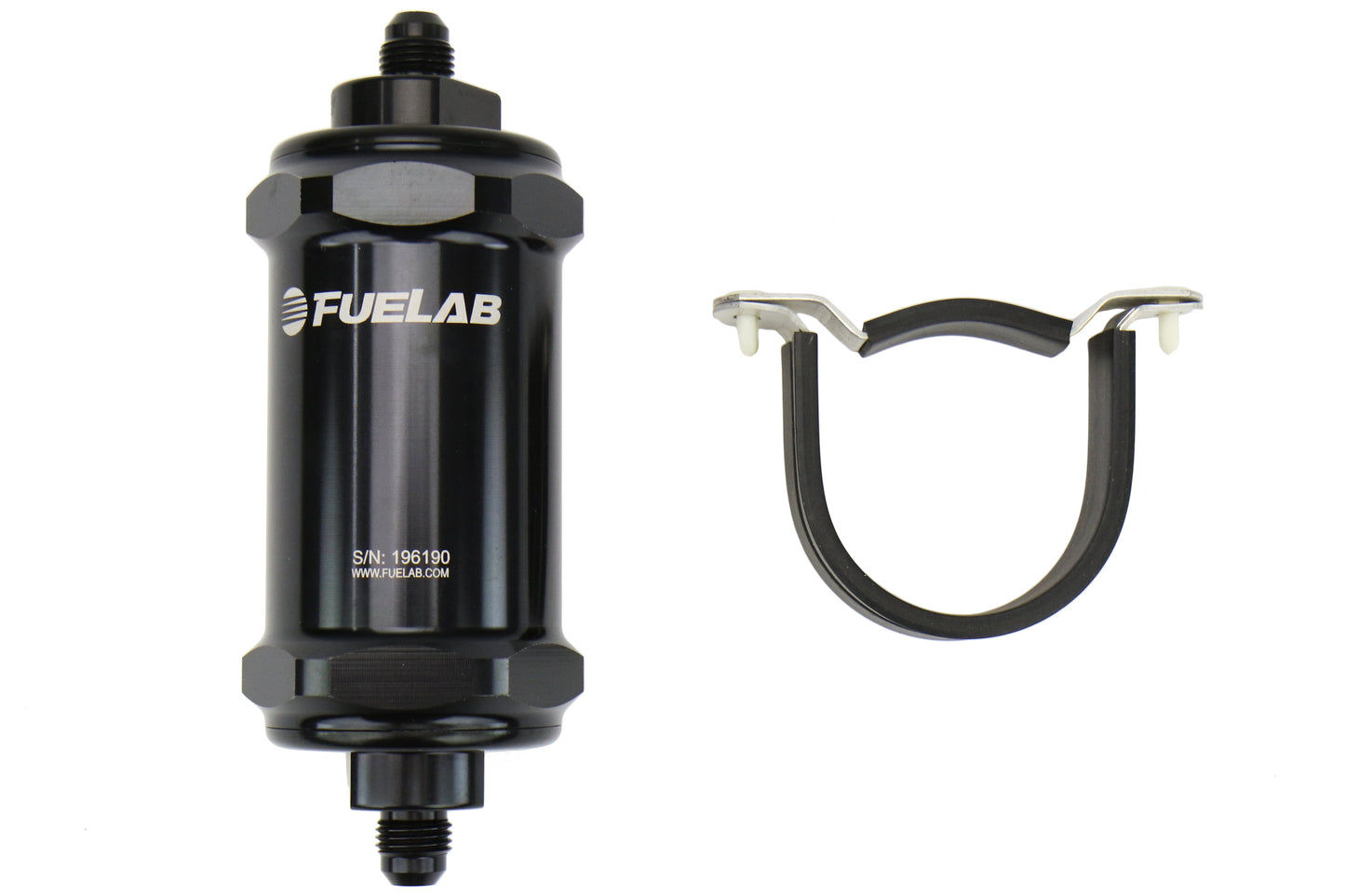 Fuelab 818/828 Series In-Line Fuel Filters Black - Universal