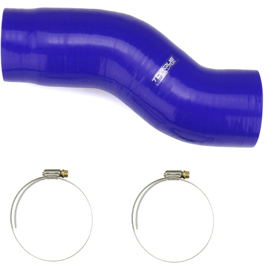 Torque Solution Turbo Inlet Hose Blue - 2015-2021 Subaru WRX