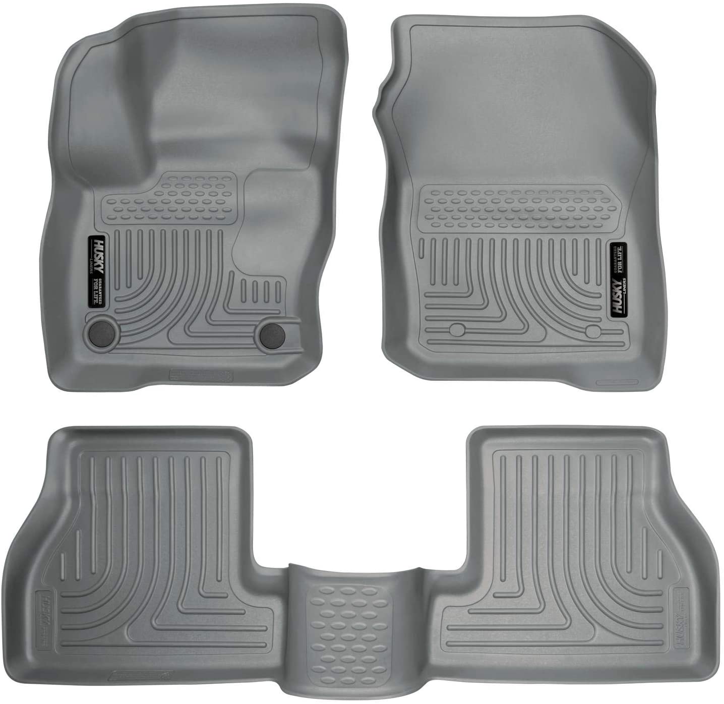 Husky Floor Liners Grey - Ford Focus ST 2013-2018 / 2016-2018 Focus RS