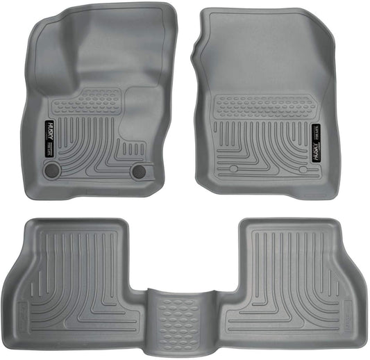 Husky Floor Liners Grey - Ford Focus ST 2013-2018 / 2016-2018 Focus RS