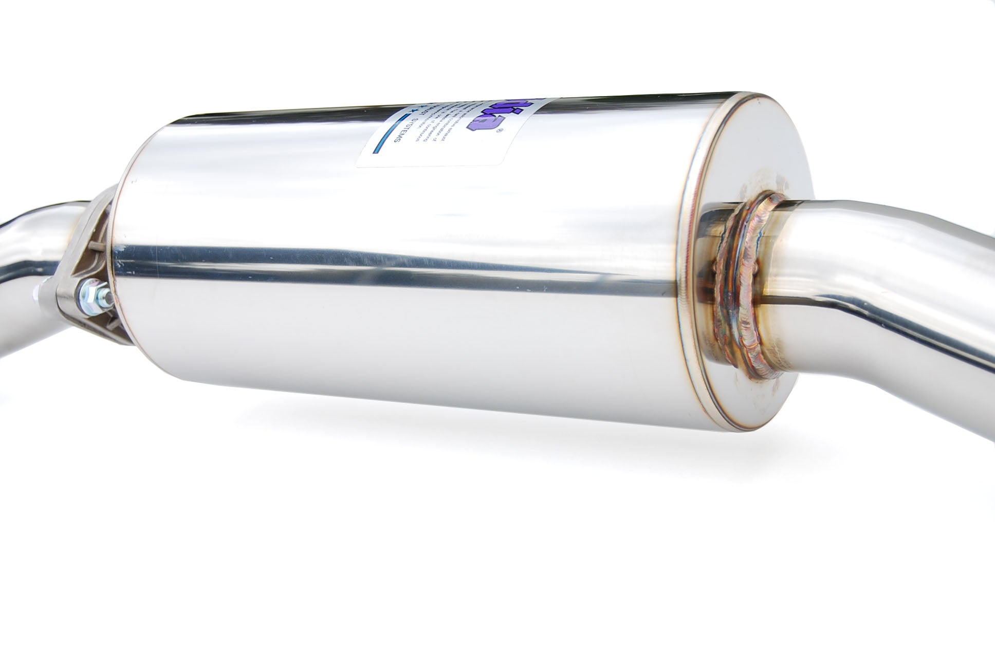 Invidia Q300 Cat Back Exhaust w/ Titanium Burnt Tips - 2017-2019 Honda Civic Sport Hatchback