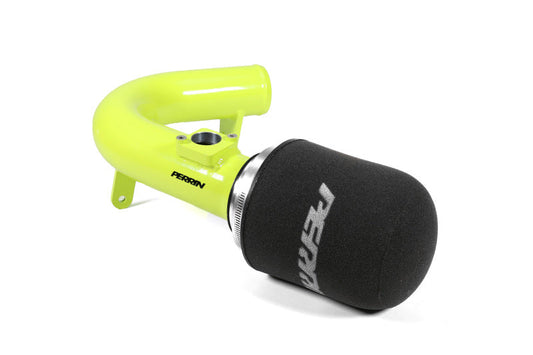 PERRIN Cold Air Intake w/Heatshield - Neon Yellow - 2022-2026 Subaru WRX