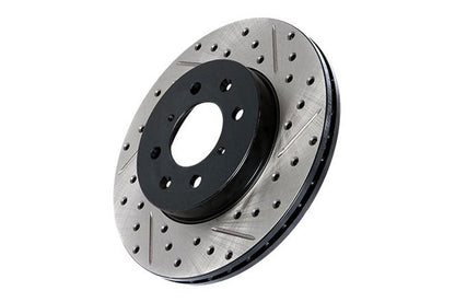 Stoptech Slotted/Drilled Rotor Front Right - 2015-2021 Subaru WRX
