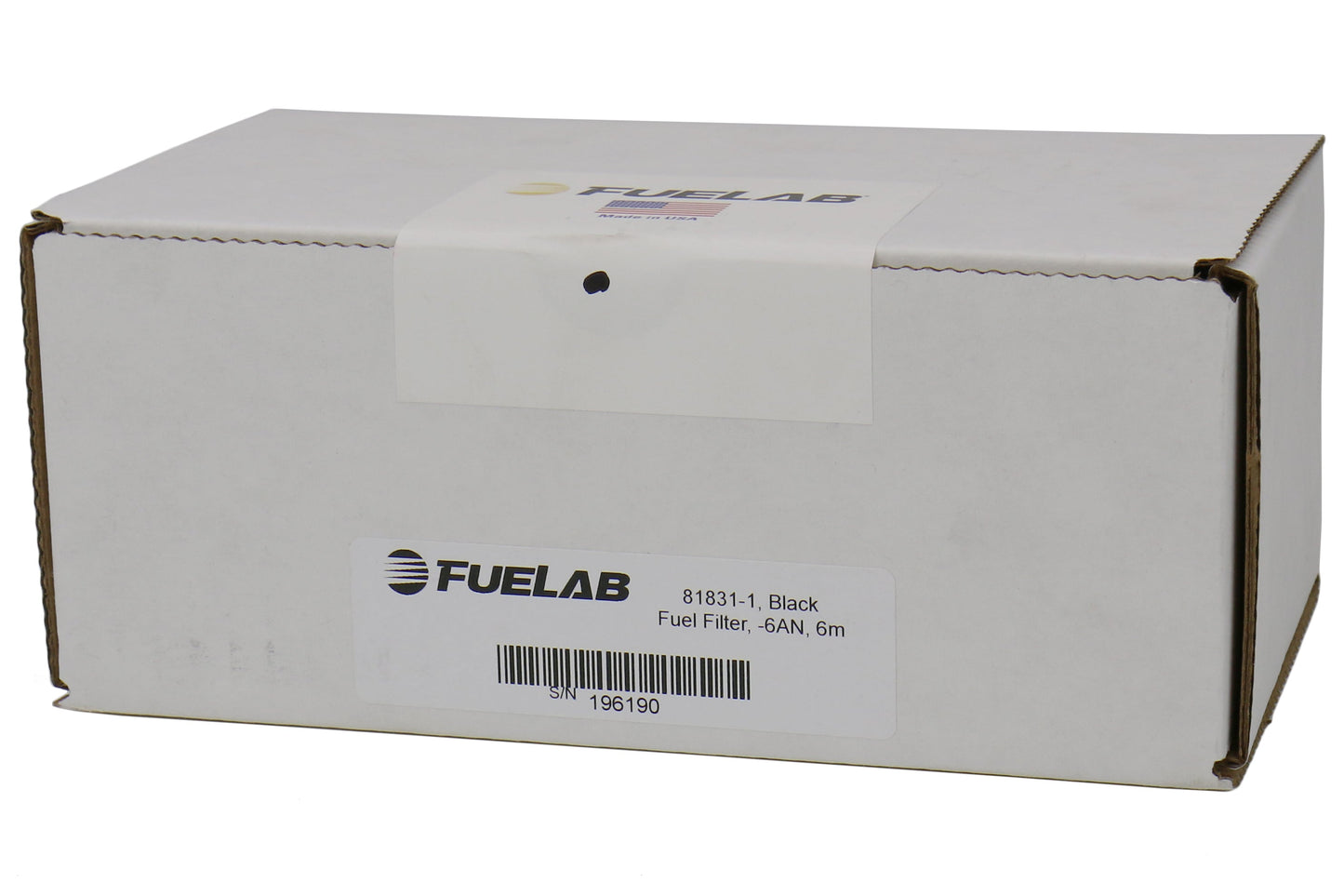 Fuelab 818/828 Series In-Line Fuel Filters Black - Universal
